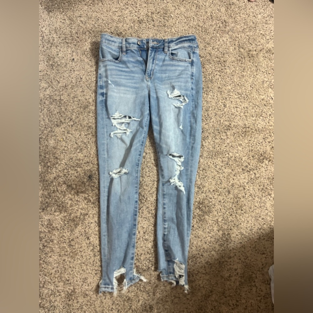 american eagle hi-rise jegging